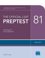 The Official LSAT Preptest 81: (june 2017 Lsat)