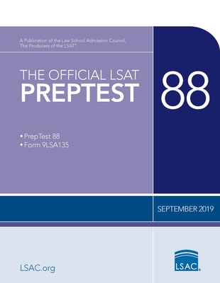 The Official LSAT PrepTest 88: (September 2019 Lsat) - Council, Law School Admission