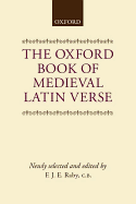 The Oxford Book of Medieval Latin Verse