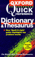 The Oxford Quick Reference Dictionary and Thesaurus - Hawker, Sara