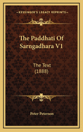 The Paddhati Of Sarngadhara V1: The Text (1888)