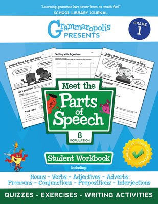 The Parts of Speech Workbook, Grade 1 - Voorhees, Coert, and Grammaropolis