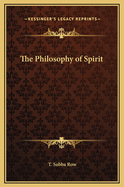 The Philosophy of Spirit