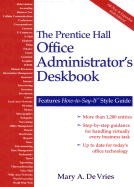 The Prentice Hall Office Administrator's Deskbook