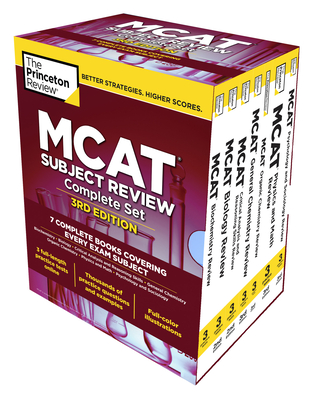 The Princeton Review MCAT Subject Review Complete Box Set, 3rd Edition: 7 Complete Books + 3 Online Practice Tests - The Princeton Review