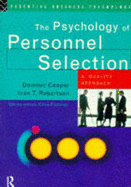 The Psychology of Personnel Selection: A Quality Approach