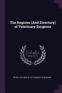The Register (And Directory) of Veterinary Surgeons