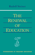 The Renewal of Education: (Cw 301) Volume 9