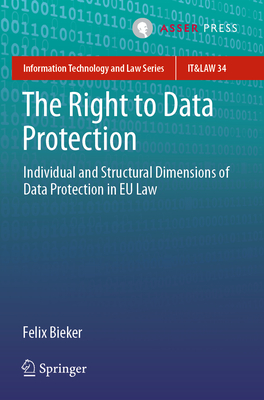 The Right to Data Protection: Individual and Structural Dimensions of Data Protection in EU Law - Bieker, Felix