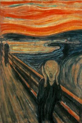 The Scream by Edvard Munch Journal - Notebooks, Golding