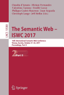 The Semantic Web - Iswc 2017: 16th International Semantic Web Conference, Vienna, Austria, October 21-25, 2017, Proceedings, Part II