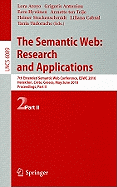 The Semantic Web: Research and Applications: 7th European Semantic Web Conference, Eswc 2010, Heraklion, Crete, Greece, May 30 - June 3, 2010, Proceedings, Part II