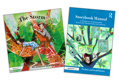 The Storm and Storybook Manual: For Children Growing Through Parents' Separation - Jones, Pia, and Pimenta, Sarah