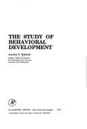 The Study of Behavioral Development - Wohlwill, Joachim F