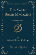 The Sweet Briar Magazine, Vol. 14: November, 1922 (Classic Reprint)