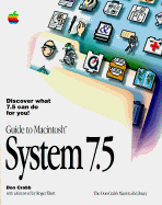 The System 7.5 Book for Mac Users - Crabb, Don