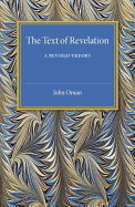 The Text of Revelation: A Revised Theory