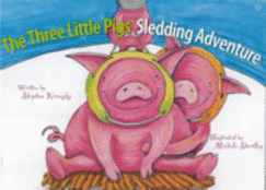 The Three Little Pigs' Sledding Adventure