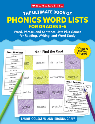 The Ultimate Book of Phonics Word Lists: Grades 3-5 - Graff, Rhonda, and Cousseau, Laurie