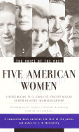 The Voice of the Poet: Five American Women: Gertrude Stein, Edna St. Vincent Millay, Louise Bogan; Muriel Rukeyser