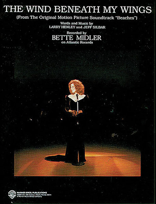 The Wind Beneath My Wings (from Beaches): Piano/Vocal/Chords (B-Flat), Sheet - Midler, Bette