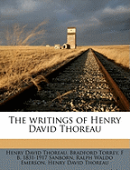 The Writings of Henry David Thoreau Volume 11