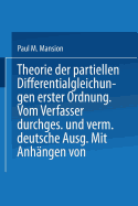 Theorie Der Partiellen Differentialgleichungen Erster Ordnung