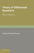 Theory of Differential Equations: Ordinary Equations, Not Linear