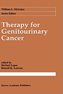 Therapy for Genitourinary Cancer