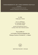 Thermodiffusion Im Kritischen Entmischungsgebiet Des Flussigen Systems Nitrobenzol + N-Hexan