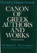 Thesaurus Linguae Graecae Canon of Greek Authors and Works