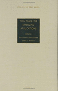 Thin Films for Emerging Applications: Volume 16 - Francombe, Maurice H (Editor), and Vossen, John (Editor)