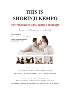This is Shorinji Kempo: Truly valuing love is the epitome of strength