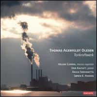 Thomas Agerfeldt Olesen: Tonkraftwerk - rhus Sinfonietta; Erik Kaltoft (piano); Helene Gjerris (mezzo-soprano); Jens Lund Madsen (cello); Signe Madsen (violin);...