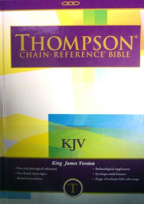 Thompson Chain-Reference Bible-KJV-Large Print - Thompson, Frank Charles, Dr. (Editor)