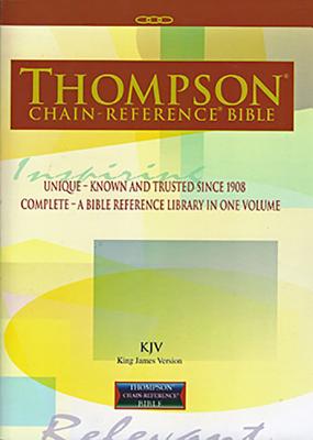 Thompson Chain-Reference Bible-KJV - Kirkbride Bible Company (Creator)