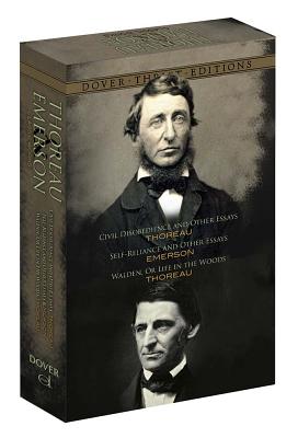 Thoreau and Emerson Boxed Set: Classic Works - Dover, Dover, and Blaisdell, Robert