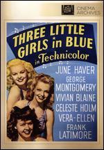 Three Little Girls in Blue