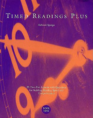 Timed Readings Plus Book Two: Level E - Spargo, Edward (Editor)