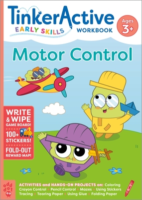 Tinkeractive Early Skills Motor Control Workbook Ages 3+ - Sidat, Enil