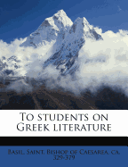 To Students on Greek Literature