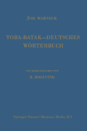 Toba-Batak--Deutsches Wrterbuch