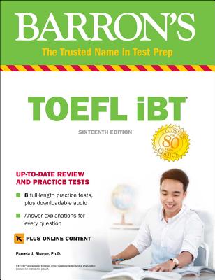 TOEFL IBT with Online Tests & Downloadable Audio - Sharpe, Pamela J