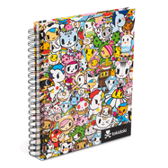 Tokidoki Sketchbook with Spiral Hardcover Blank Sketch Book, 9 X 11-Inches