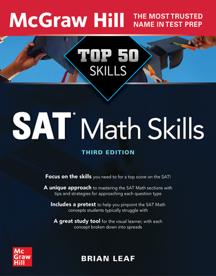Top 50 SAT Math Skills, Third Edition - Leaf, Brian