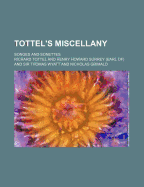 Tottel's Miscellany: Songes and Sonettes