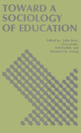 Toward a Sociology of Education