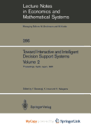 Toward Interactive and Intelligent Decision Support Systems - Sawaragi, Yoshikazu