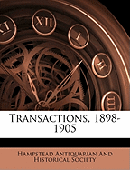 Transactions, 1898-1905