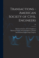 Transactions - American Society of Civil Engineers; 20